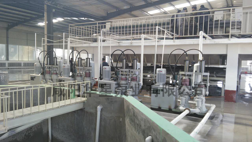 高嶺土行業(yè)咸陽(yáng)柱塞泵使用現(xiàn)場(chǎng)